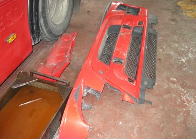 Herstellen carrosserie vrachtwagens